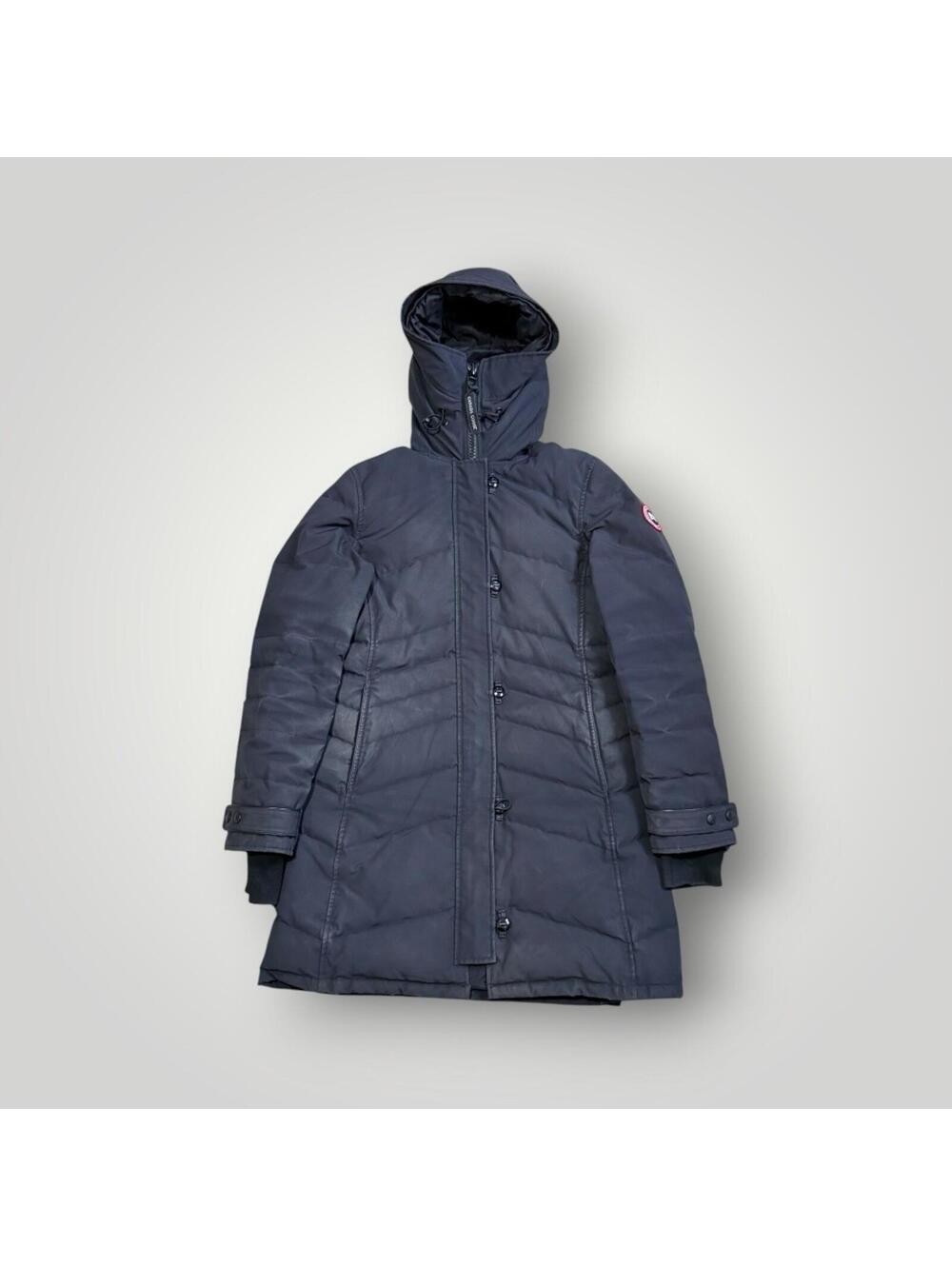 Canada Goose Lorette Parka Navy Blue Size Medium Women’s